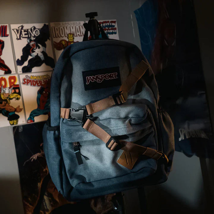 Crimson Backpack – Studio Prop No. 042